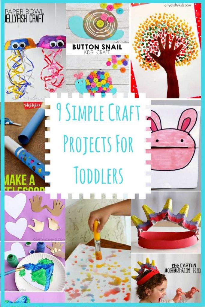 9 simple craft projects for toddlers parental journey